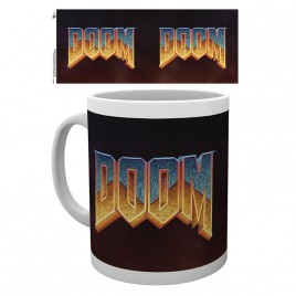 DOOM - Mug - 320 ml - Logo Doom Classic - subli - boîte x2