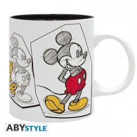 DISNEY - Mug - 320 ml - "Mickey Sketch" - subli - with box x2