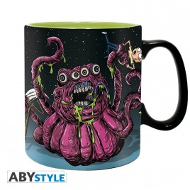 RICK AND MORTY - Mug - 460 ml - Monsters - porcl. with boxx2