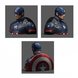 MARVEL - Bust Bank Captain America - Avengers Endgame