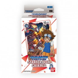 DIGIMON CARD GAME : Starter Deck 1 Gaia Red EN x6 (27/11)