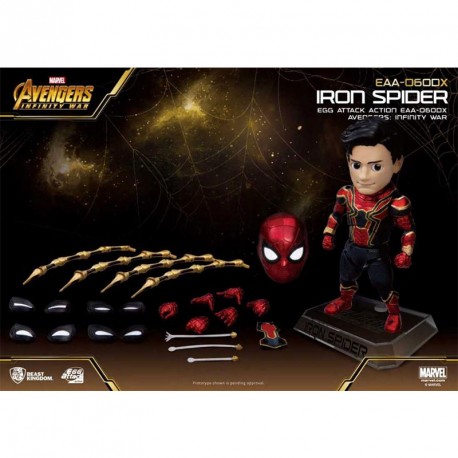 MARVEL - Egg Attack Iron spider Deluxe Version