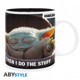 THE MANDALORIAN - Mug - 320 ml - Baby Yoda coffee meme - subli x2