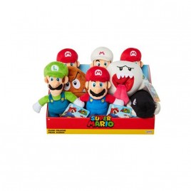 NINTENDO - Assortiment Peluche Super Mario World 20cm x8