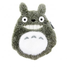 GHIBLI - Peluche Porte-monnaie Totoro Gris 15cm
