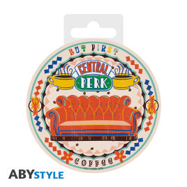 FRIENDS - Dessous de verre en céramique "Central Perk vibes"