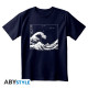 HOKUSAI - Tshirt unisex navy blue - Great Wave