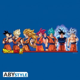 DRAGON BALL SUPER - Messenger Bag "Goku transformations" - Vinyl