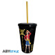ONE PIECE - Tumbler with straw - 470ml - Luffy & Zoro W18