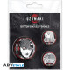UZUMAKI - Pack de Badges - Uzumaki X4