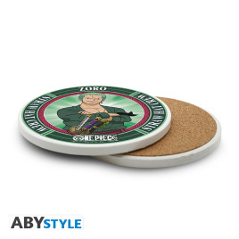 ONE PIECE - Ceramic Coasters "Roronoa Zoro"