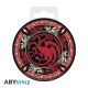 HOUSE OF THE DRAGON - Ceramic Coasters "Targaryen"