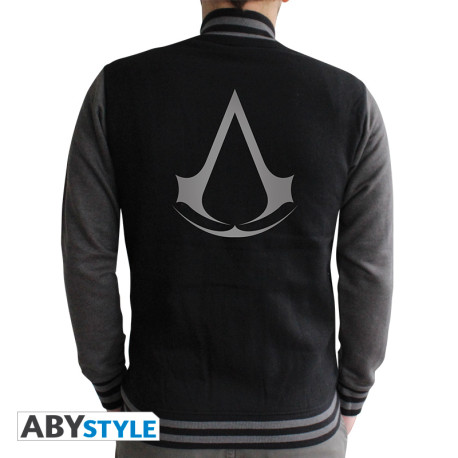 ASSASSIN'S CREED - Jacket - "Crest" man black/dark grey*