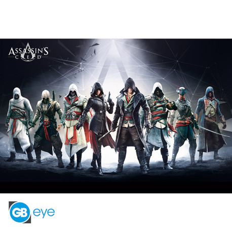 ASSASSIN'S CREED - Poster Maxi 91,5x61 - Personnages