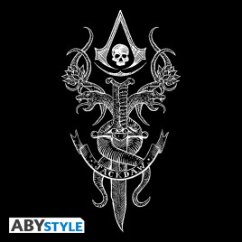 ASSASSIN'S CREED - Tshirt unisex black - Black Flag