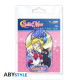 SAILOR MOON - Sticker Vinyl Individuel - Sailor Moon & Luna