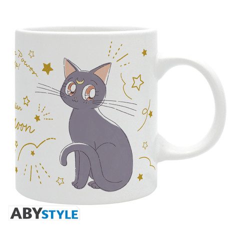 SAILOR MOON - Mug - 320 ml - Luna & Artemis Cats - subli matte x2