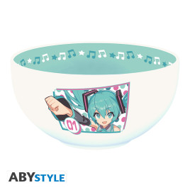 HATSUNE MIKU - Bowl - 600 ml - "Hatsune Miku" cardboard pkg x2