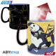 JUJUTSU KAISEN - Mug Heat Change - 460 ml - Groupe carton x2