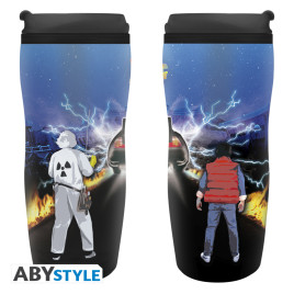 RETOUR VERS LE FUTUR - Mug de voyage Doc & Marty&nbsp;*