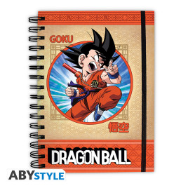 DRAGON BALL - Notebook A5 Spiral "Goku" X4