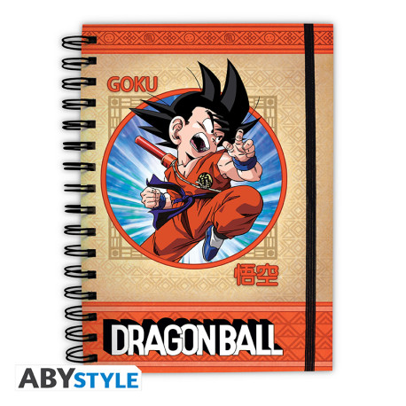 DRAGON BALL - Notebook A5 Spiral "Goku" X4