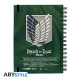 ATTACK ON TITAN - Notebook A5 Spiral "Levi" X4