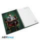 ATTACK ON TITAN - Notebook A5 Spiral "Levi" X4