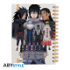 NARUTO SHIPPUDEN - Cahier A5 Spirale "Team 7 & Hokage" X4
