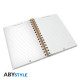 NARUTO SHIPPUDEN - Cahier A5 Spirale "Team 7 & Hokage" X4