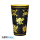 ONE PIECE - Premium Large Glass - 400ml - Gold Skulls box x2