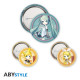 HATSUNE MIKU - Pack de Badges - Miku & friends X4