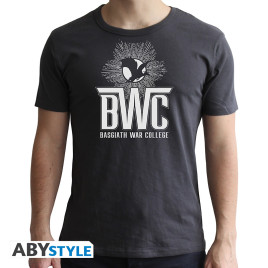 FOURTH WING - Tshirt gris foncé new fit - Basgiath War College