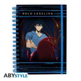 SOLO LEVELING - Notebook A5 Spiral "Jinwoo Arise" X4
