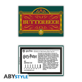 HARRY POTTER - Aimant Standard - Bi&egrave;raubeurre x4