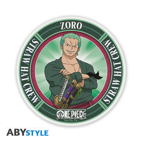 ONE PIECE - Ceramic Coasters "Roronoa Zoro"