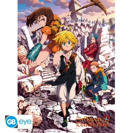 THE SEVEN DEADLY SINS - Poster Chibi 52x38 - Sins*
