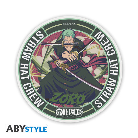 ONE PIECE - Dessous de verre en céramique "Zoro"*