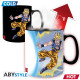 DRAGON BALL - Mug Heat Change - 460 ml - DBZ/ GokuVSBuu-card x2