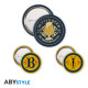 HARRY POTTER - Badge Pack - Butterbeer X4
