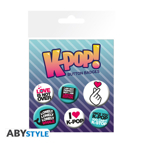KPOP - Badge Pack - Mix X4