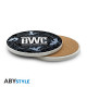 FOURTH WING - Ceramic Coasters "Basgiath War College"