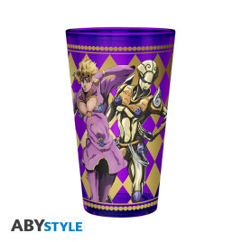 JOJO'S BIZARRE ADVENTURE - Premium Large Glass - 400ml-Golden Wind x2