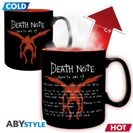 DEATH NOTE - Mug Heat Change - 460ml - L & Light - cardboardx2 DT