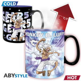ONE PIECE - Mug Heat Change - 460ml - Gear 5th - cardboard x2