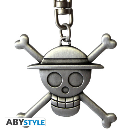 ONE PIECE - Keychain 3D - Skull Luffy X4