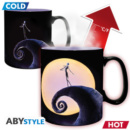 NIGHTMARE BEFORE XMAS-Mug Heat Change460 ml-Jack&Moon carx2