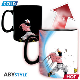 DRAGON BALL - Mug Heat Change - 460 ml - DBZ/ GokuVSBuu-card x2
