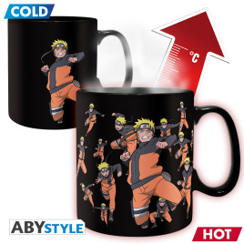 NARUTO SHIPPUDEN - Mug HeatChange - 460 ml -Multicloning-cardboardx2*