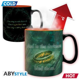 LORD OF THE RINGS - Mug Heat Change - 460 ml - Sauron-cardboard x2